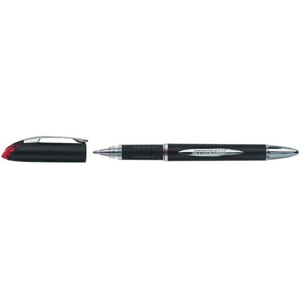 Roller encre Jetstream SX210 grip pointe moyenne 1mm rouge x 12 UNI-BALL