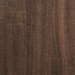 vidaXL Cadre de lit sans matelas chêne marron 140x190 cm