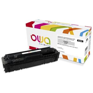 Toner d'encre remanufacturé, compatible pour HP 201A, CF 400A - Noir