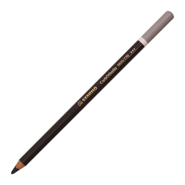 Crayon de couleur Fusain Pastel CarbOthello Gris d'Angers STABILO