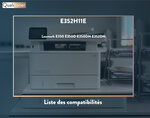 Qualitoner x1 toner e352h11e noir compatible pour lexmark