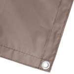 vidaXL Écran de balcon Taupe 100 x 300 cm Tissu Oxford