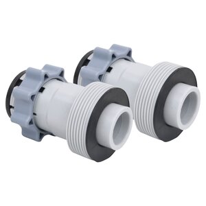 vidaXL Adaptateurs de tuyaux de piscine Type B 2 Pièces