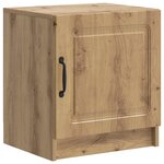 vidaXL Cabinet de chevet Chêne artisanal 43 x 34 5 x 47 cm