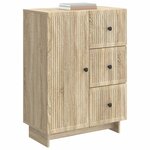 vidaXL Buffet Chêne Sonoma 66 x 34 5 x 90 cm Bois d'ingénierie