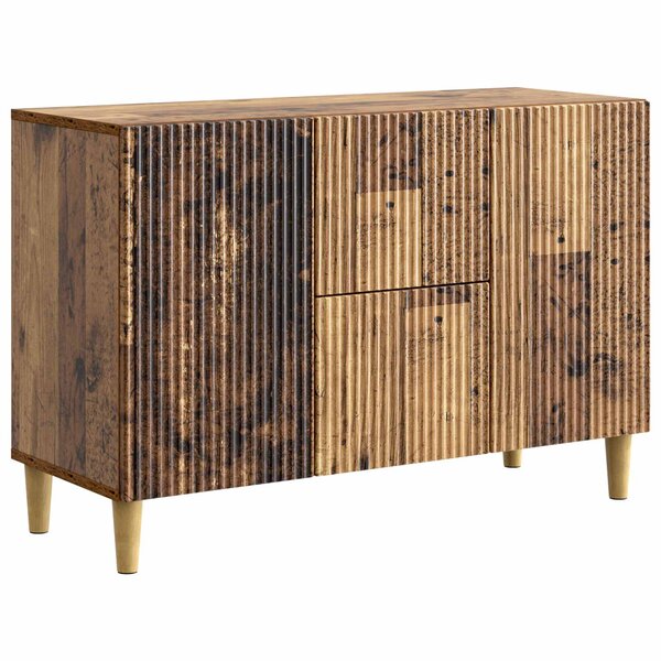 vidaXL Buffet Bois ancien 89 x 34 5 x 60 cm Bois d'ingénierie