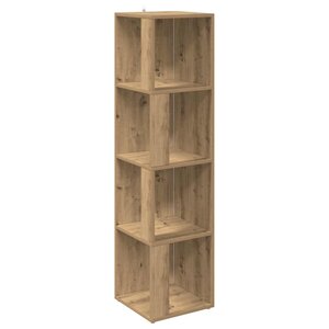 vidaXL Armoire d'angle chêne artisanal 33x33x132 cm bois d'ingénierie