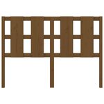 vidaXL Tête de lit Marron miel 140 5x4x100 cm Bois massif de pin