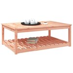 vidaXL Table de jardin 121x82 5x45 cm bois massif de douglas