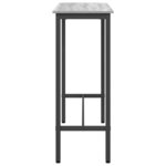 vidaXL table Gris Sonoma 100 x 40 x 100 5 cm