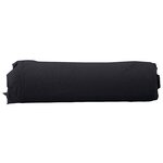 vidaXL Membrane géotextile noir 1 x 10 m fibre de polyester