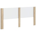 vidaXL Tête de lit Chêne Sonoma 200 cm Bois d'ingénierie