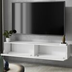 Meuble TV Nicole 80 cm - blanc
