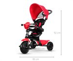 Tricycle Qplay Cosy - couleur Rouge