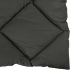 vidaXL Duvet d'été simple Anthracite 200 x 155 cm Microfibre