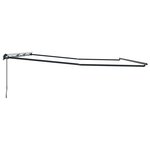 vidaXL Auvent Anthracite 6 × 3 5 m Métal