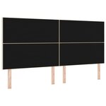 vidaXL Tête de lit design en diamant crème 200 cm tissu