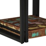 vidaXL Table de chevet 40x40x50 cm Bois massif récupéré