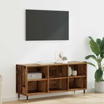 vidaXL Meuble TV Bois Ancien 103 5 x 30 x 50 cm Bois d'ingénierie