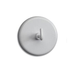 Lot de 5 Aimants puissant avec crochet Ø 47 mm Puiss. 12 kg Blanc MAUL