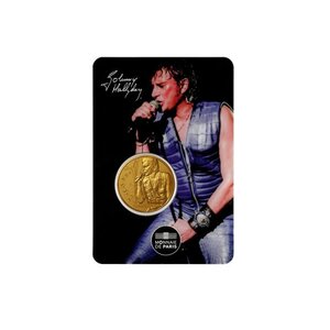 Blister Johnny Hallyday (Chant) - Médaille 2020
