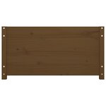 vidaXL Lit de jour sans matelas marron miel 75x190 cm bois pin massif