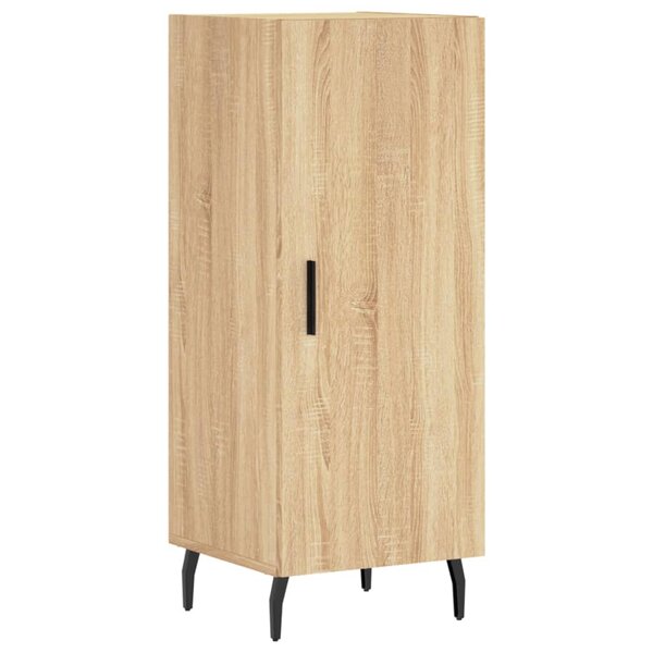 vidaXL Buffet Chêne sonoma 34 5x34x90 cm Bois d'ingénierie