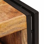 vidaXL Étagère à vin 100 x 45 x 33 cm Bois de mangue brut solide