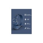 RYGHT LUMINA 2 Casque Bluetooth - 3.7 V - Autonomie 10h - Bleu