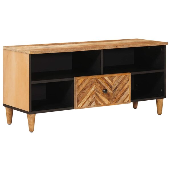 vidaXL Armoires de rangement avec tiroir Marron 100 x 33 5 x 46 cm