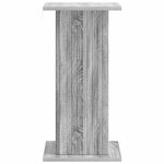 vidaXL Support de Plante 2 pièces Sonoma gris 30 5 x 30 x 60 5 cm