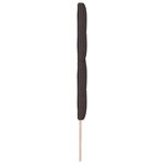 vidaXL Tête de Lit LED avec tête de lit Marron foncé 180 cm tissu