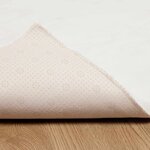 vidaXL Tapis en Fourrure Synthétique de Lapin Olite Crème 80 x 150 cm