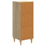 vidaXL Buffet Chêne Sonoma 33 x 34 5 x 90 cm Bois d'ingénierie