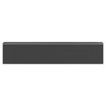 vidaXL Abri de jardin Anthracite 192x1021x223 cm Acier galvanisé