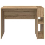 vidaXL Bureau Chêne artisanal 109 x 50 x 78 cm Bois d'ingénierie