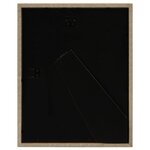 Vidaxl cadres photo 3d 3 pièces bois foncé 21x29 7 cm pour photos 15x20cm