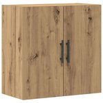 vidaXL Meuble mural chêne artisanal 60 x 31 x 60 cm Bois d'ingénierie