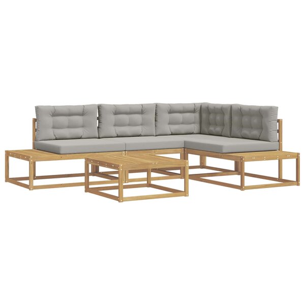 vidaXL Ensemble de canapés d'extérieur Blanc 79 x 79 x 37 cm Polyester