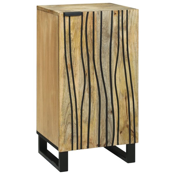 vidaXL Buffet 40x33.5x75 cm en bois de manguier massif