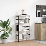 vidaXL Étagère Chêne Sonoma 60 x 29 5 x 115 cm Bois d'ingénierie