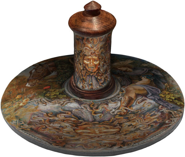 Monnaie PERSEUS AND MEDUSA Anamorphosis 10 Oz Argent 100$ Liberia 2026 (PRÉCOMMANDE)