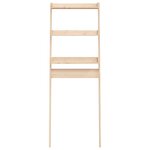 vidaXL Étagère de toilette 63 5x32x179 cm Bois de pin massif