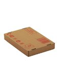 (lot  50 fonds) caisse carton palettisable c40 avec couvercle 300 x 200 x 90 mm