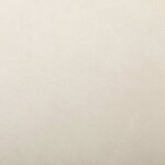 vidaXL Chaise à bascule Blanc crème Velours