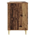vidaXL Bureau Bois ancien Bois d'ingénierie 142 5 x 50 x 75 cm