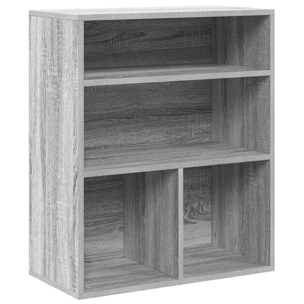 vidaXL Bibliothèque sonoma gris 60x30x71 5 cm bois d'ingénierie