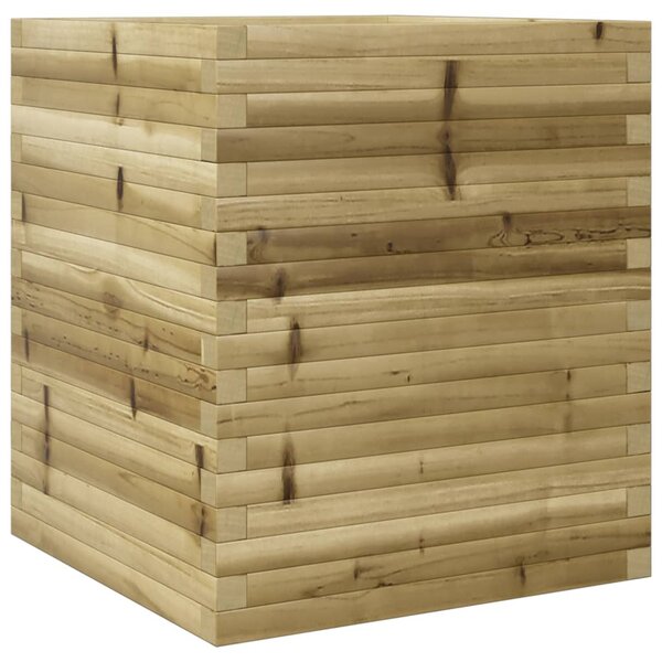 vidaXL Jardinière 60x60x68 5 cm bois de pin imprégné