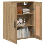 vidaXL Armoire murale chêne artisanal 69 5x34x90 cm bois d'ingénierie