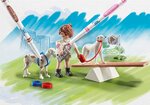 71517 Color - Educatrice avec chiens